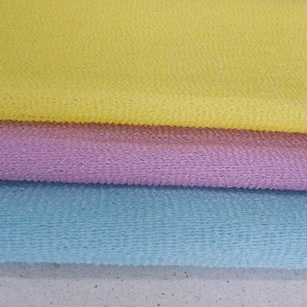 4 Pcs Bath Towel Soft Body Scrubber Exfoliating Brush for Cloth Nylon