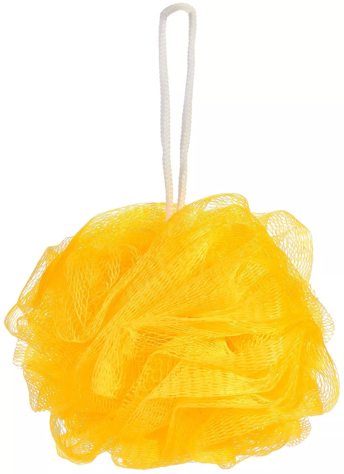 Bundle of 5 Exfoliating Sponges - Bath & Shower Puff Body Brush Scrub Mesh Ball