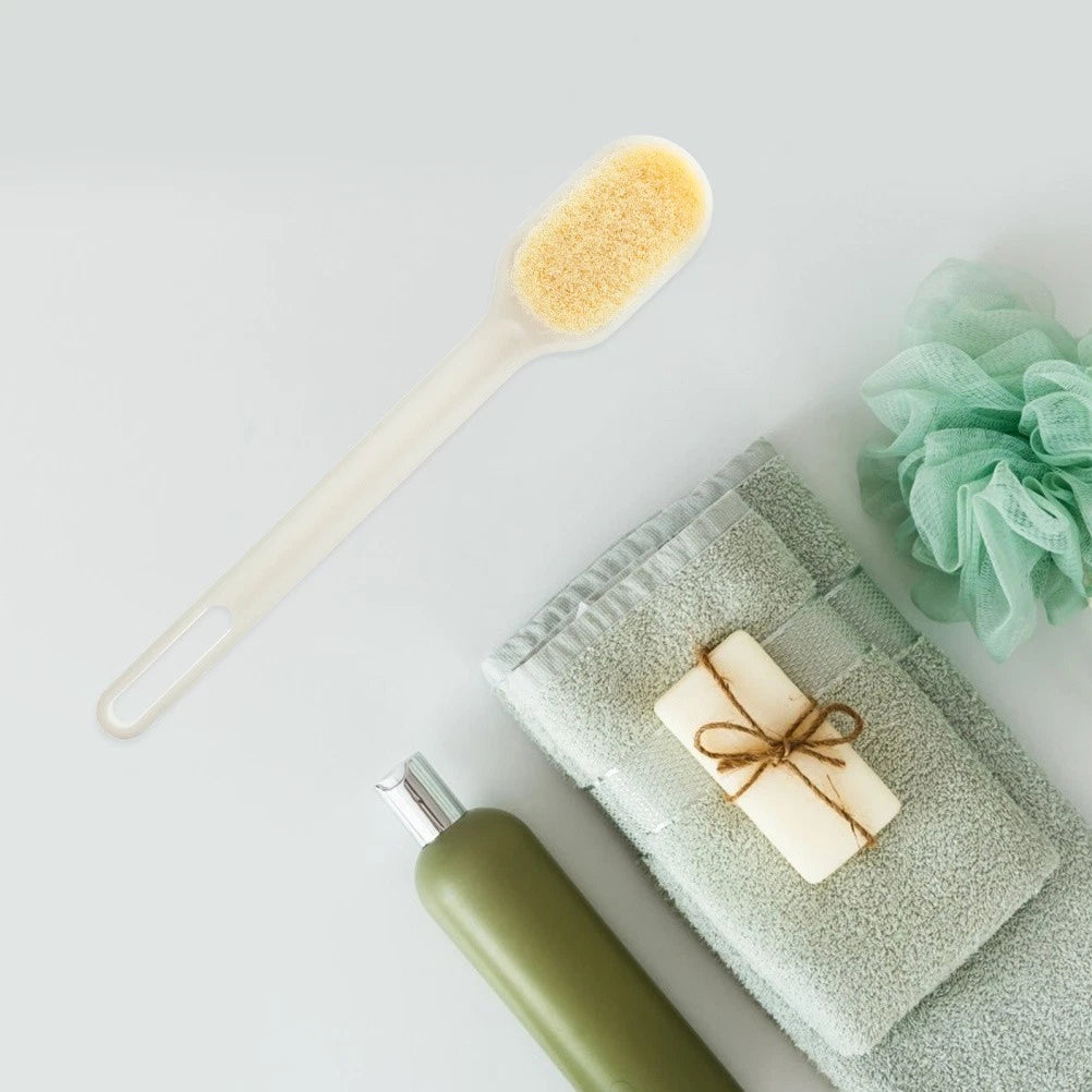 Bath Brush Miss Man Scrubbing with Handle Long Practical Bathing