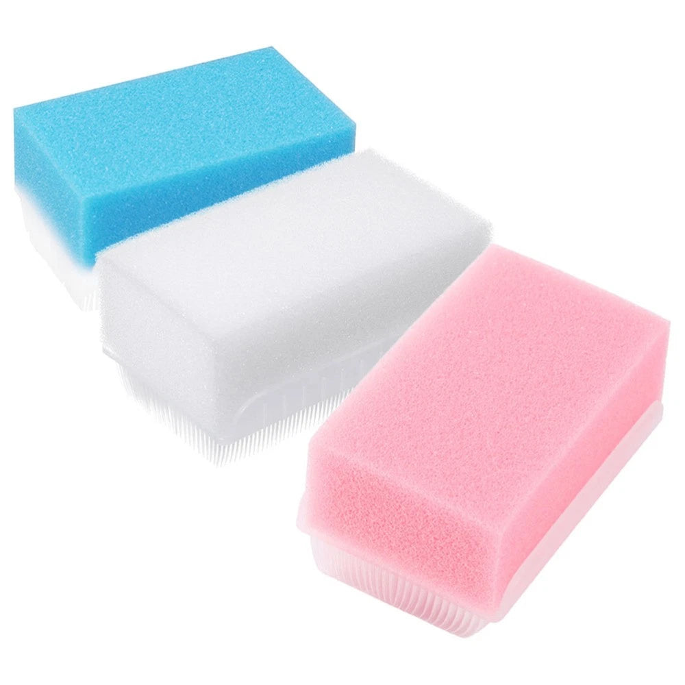 3 Pcs Tactile Brush Newborn Multipurpose Cleaning Bathing Scrubber
