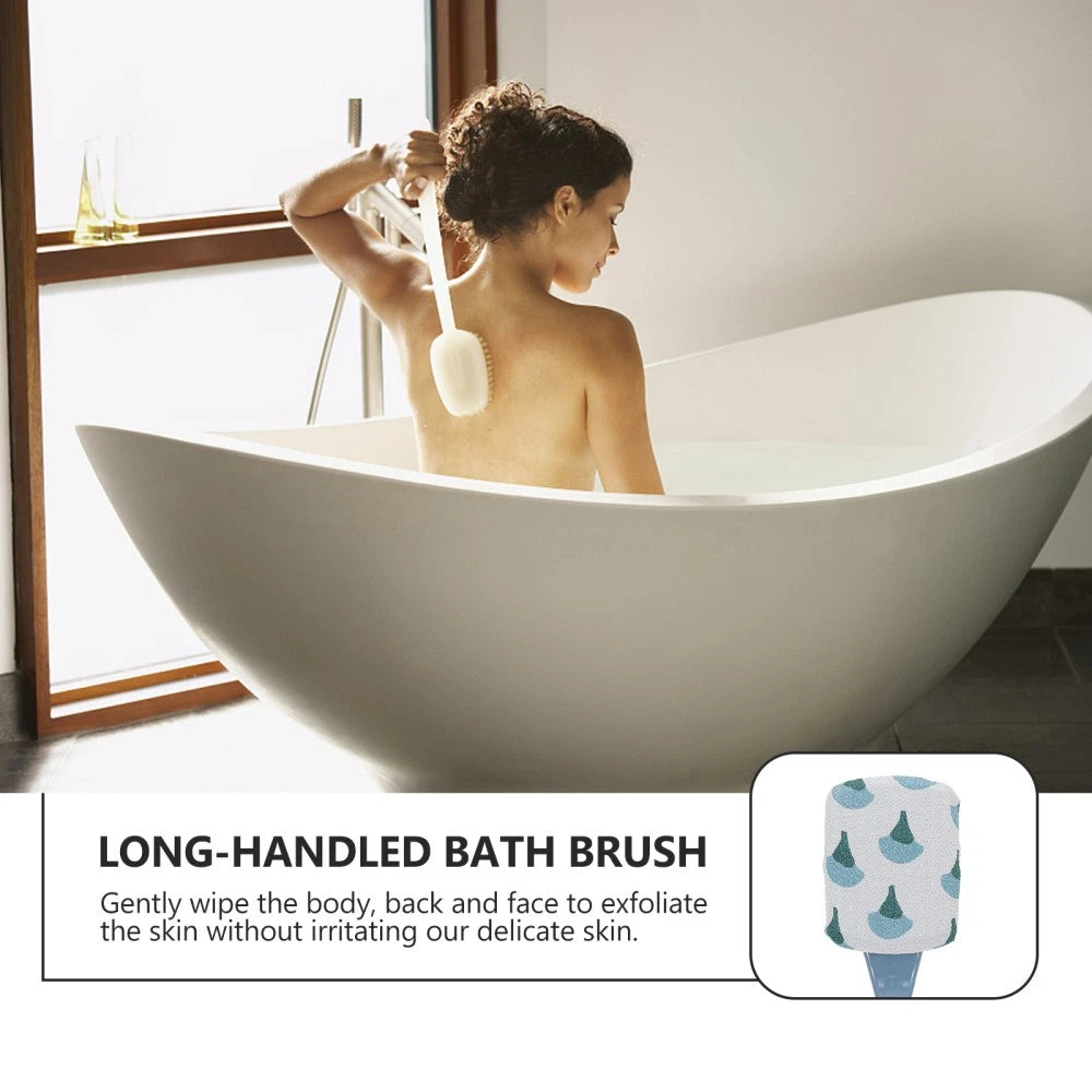 3 Pcs Scrub Bath Brush Back Scrubber for Use in Shower Body Brushes