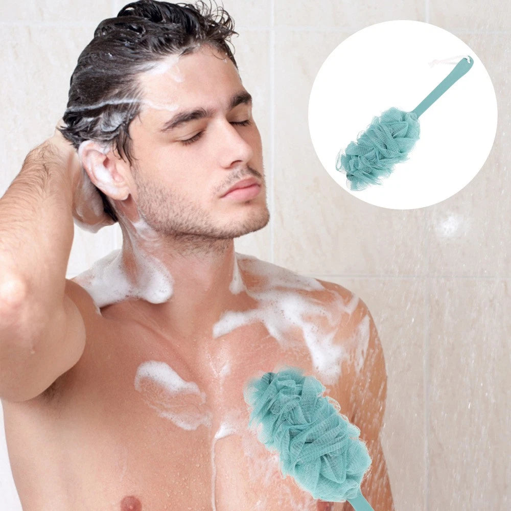 Bath Brush Man Accessories for Disabled People Back Scrubber Shower