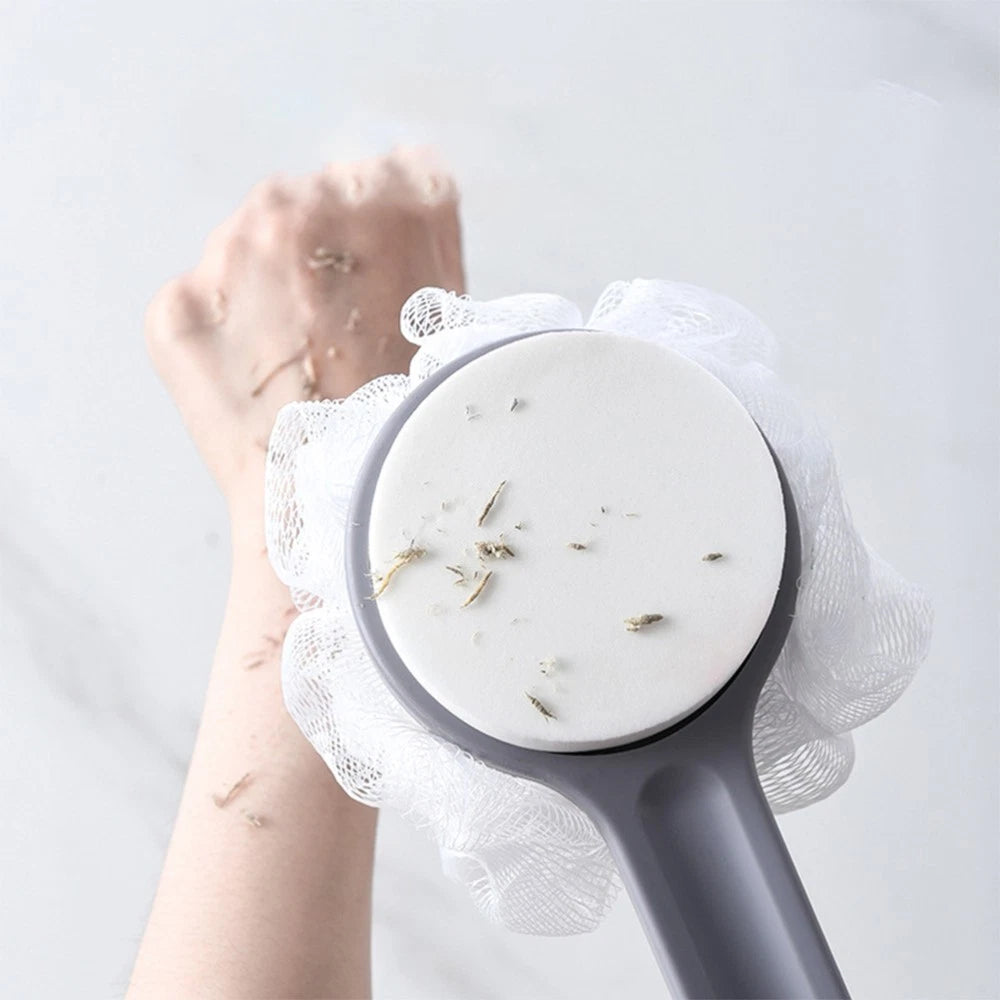 Bath Ball Brush Child Shower Scrubber for Body Exfoliating Back with Handles