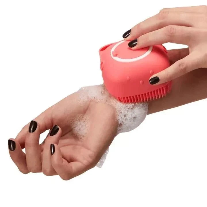 Oriflame 3-in-1 Bath Brush Silicone Body Scrubber  Clean Massage Scrub Soft Skin