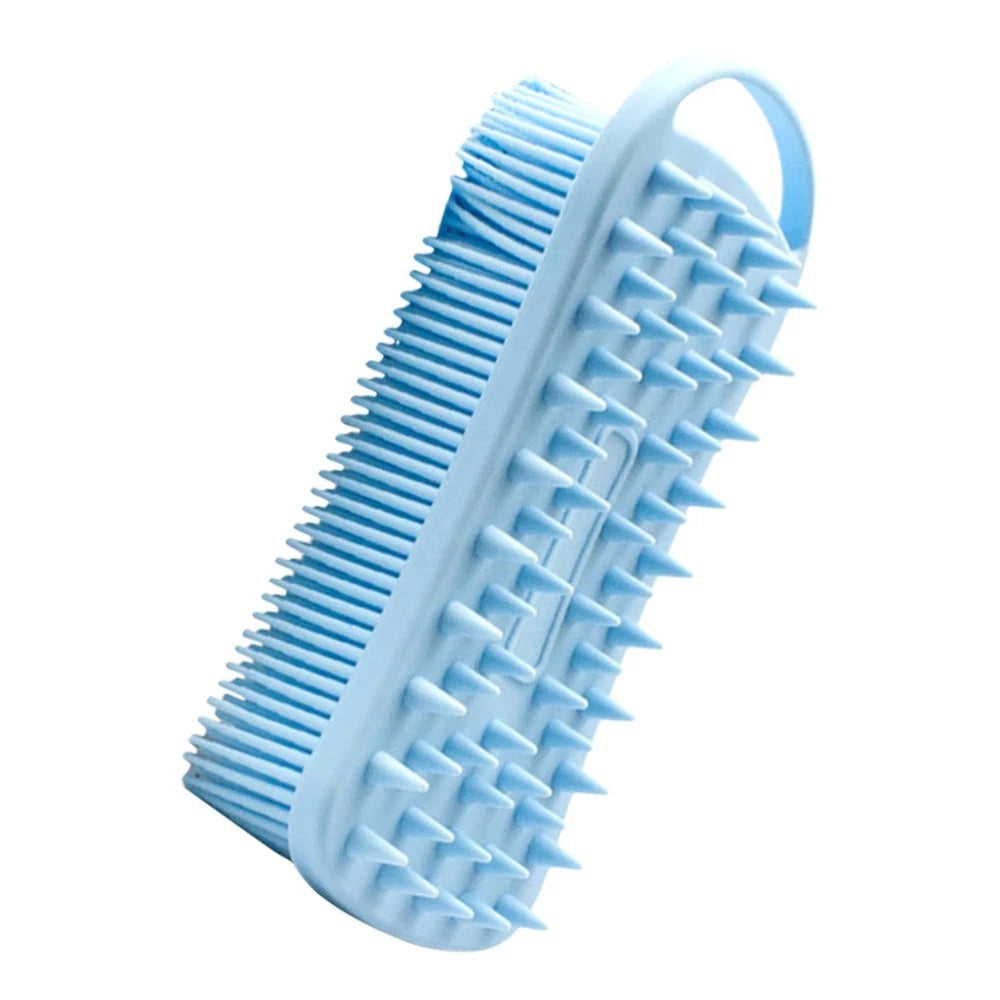 Silicone Bath Brush Baby Man Body Shower Scrubber for Nourishing