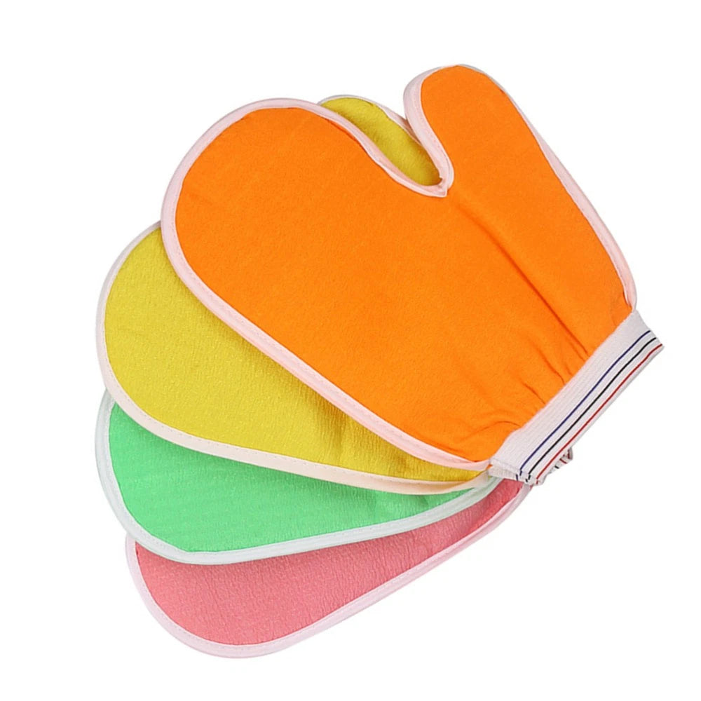 Bath Shower Sponge Scrubber Exfoliating Shower Mitts Body Cleaning Glove