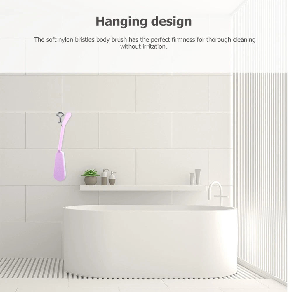 2 PCS Back Scrub Brush Cleaning for Body Care Bathroom