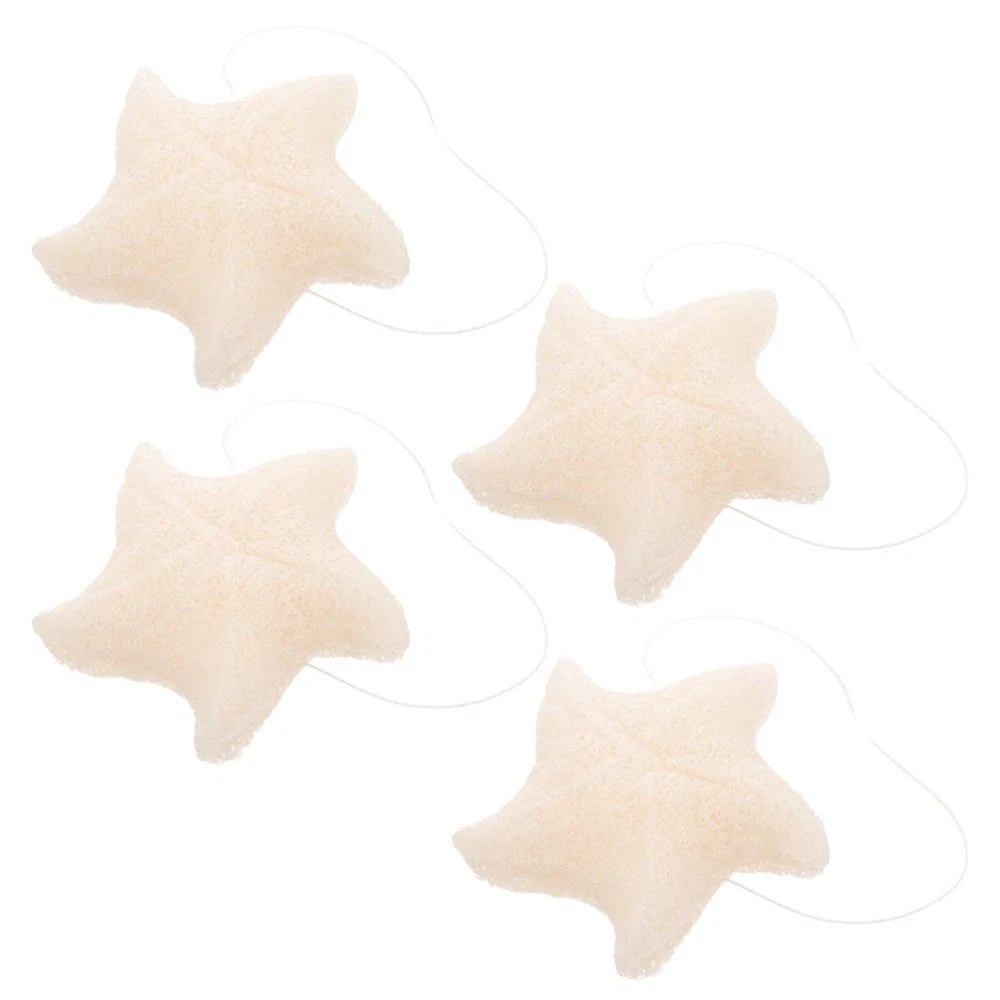 4 Pcs Sponge Bath Brush Toddler Newborn Baby Shower Scrubber for Men