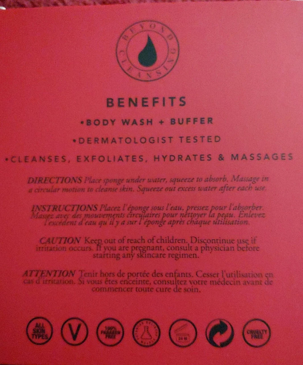 Spongelle Sugar Dahlia Infused Body Wash Buffer 3oz New Inside Sealed