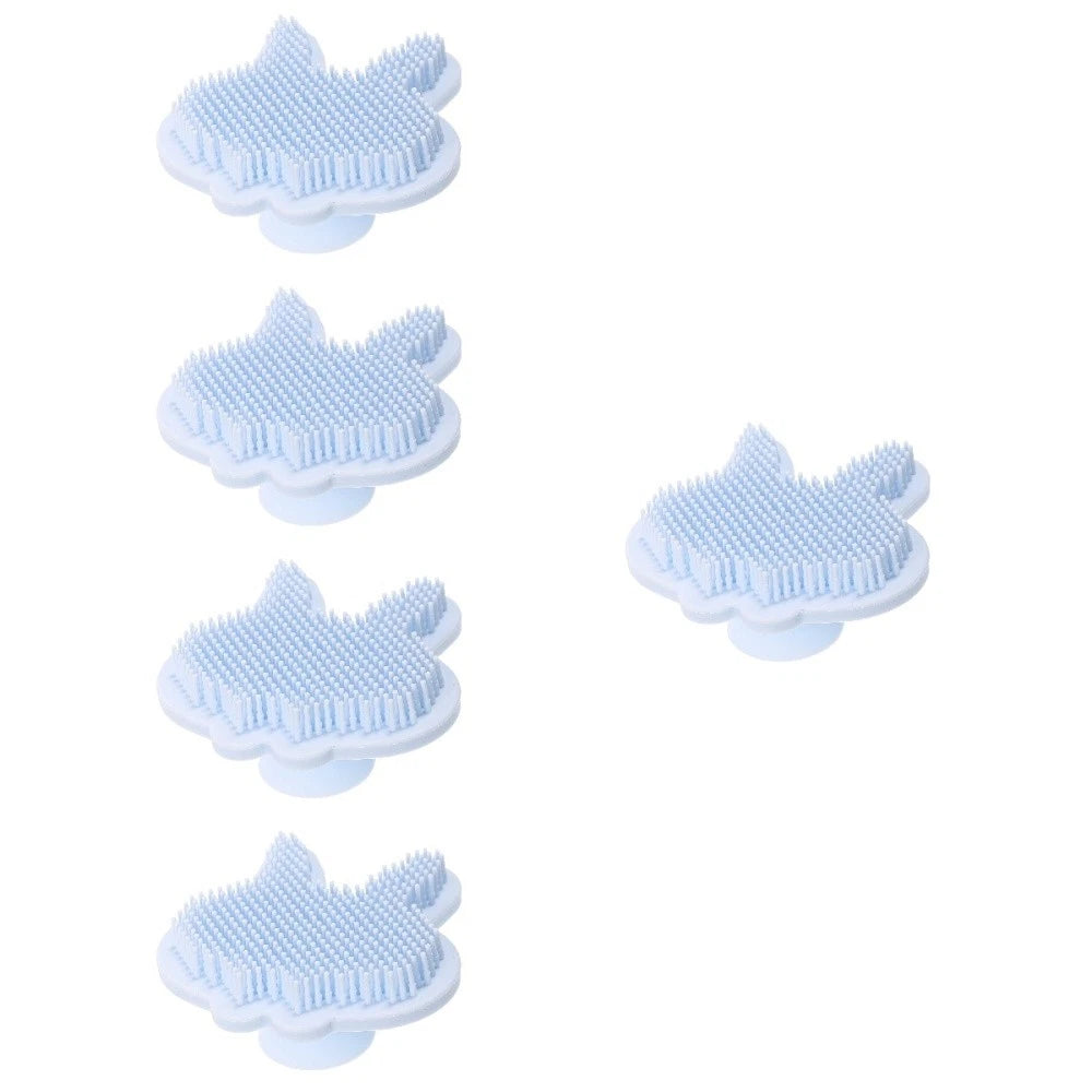 Silicone Bath Brush Child Baby Cleaning Scrubber Shower for Body