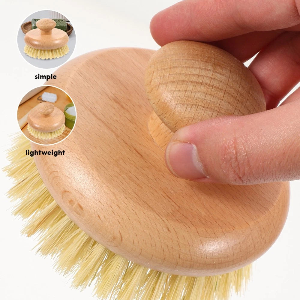 1pc Portable Handle Bathing Brush Practical Cleaning Shower Tool