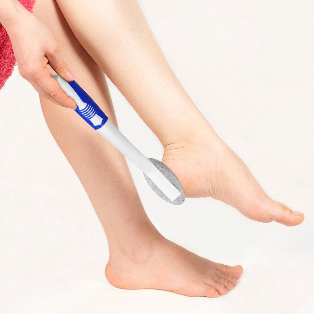 Remove The Foot Skin Pumice Stone Body Brush Man Elderly Bath Scrubber Long