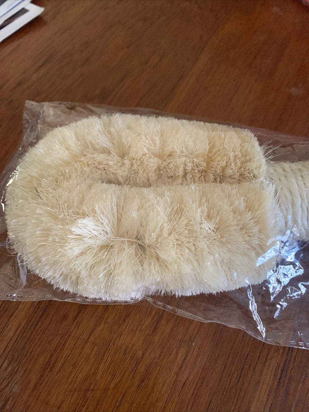 loofah style shower brush -new