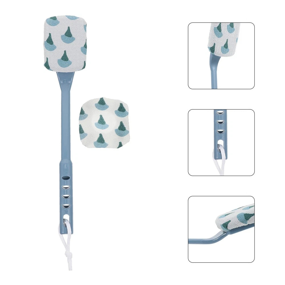 3 Pcs Scrub Bath Brush Body Brushes Back Scrubber for Use in Shower