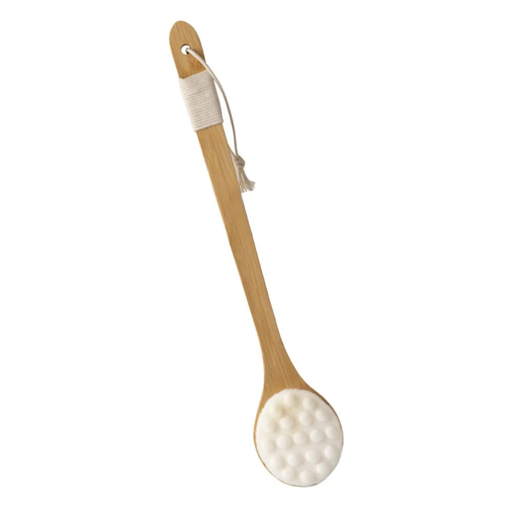 Long Handle Back Rubbing Cat Claw Brush Body Shower Exfoliator for Bath