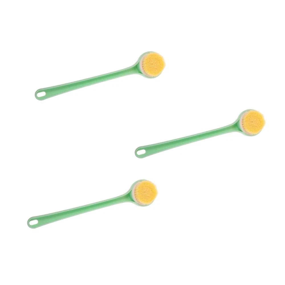 Bath Brush and Towel Girl Back Scrubber for Shower Women Long Handle