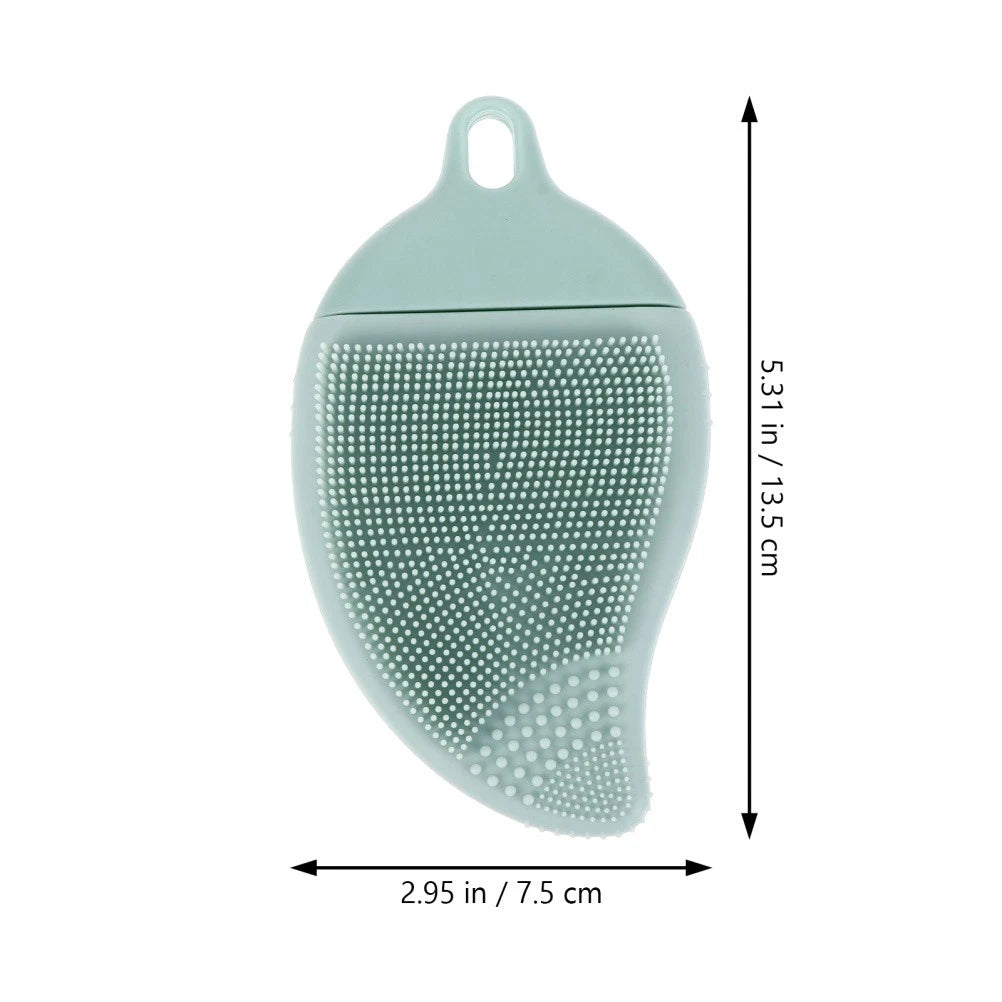 Facial Cleansing Massage Brush Bath with Long Handle Shower Scrubber Body