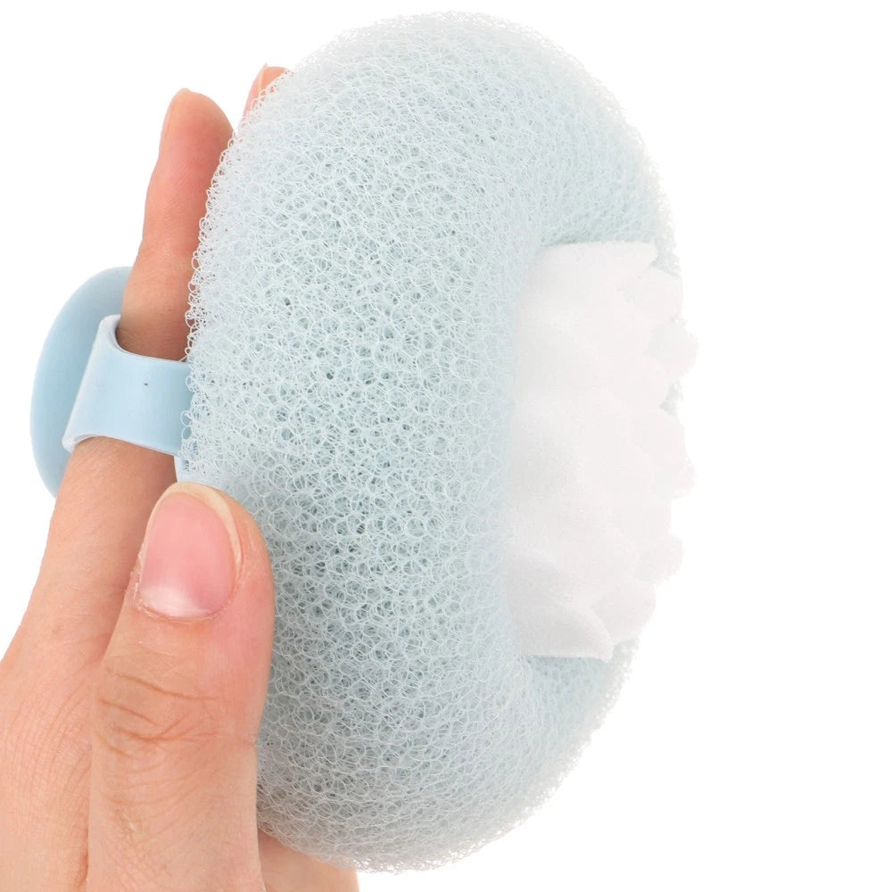 Suction Cup Bath Ball Soft Cleaning Brush Shower Exfoliating Exfoliator