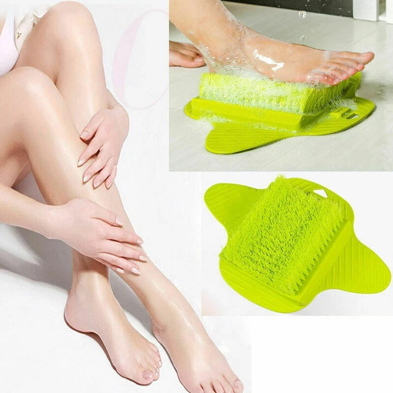 NonSlip Foot Cleaner Scrubber Massager Shower Feet Washer Bath Exfoliating Brush