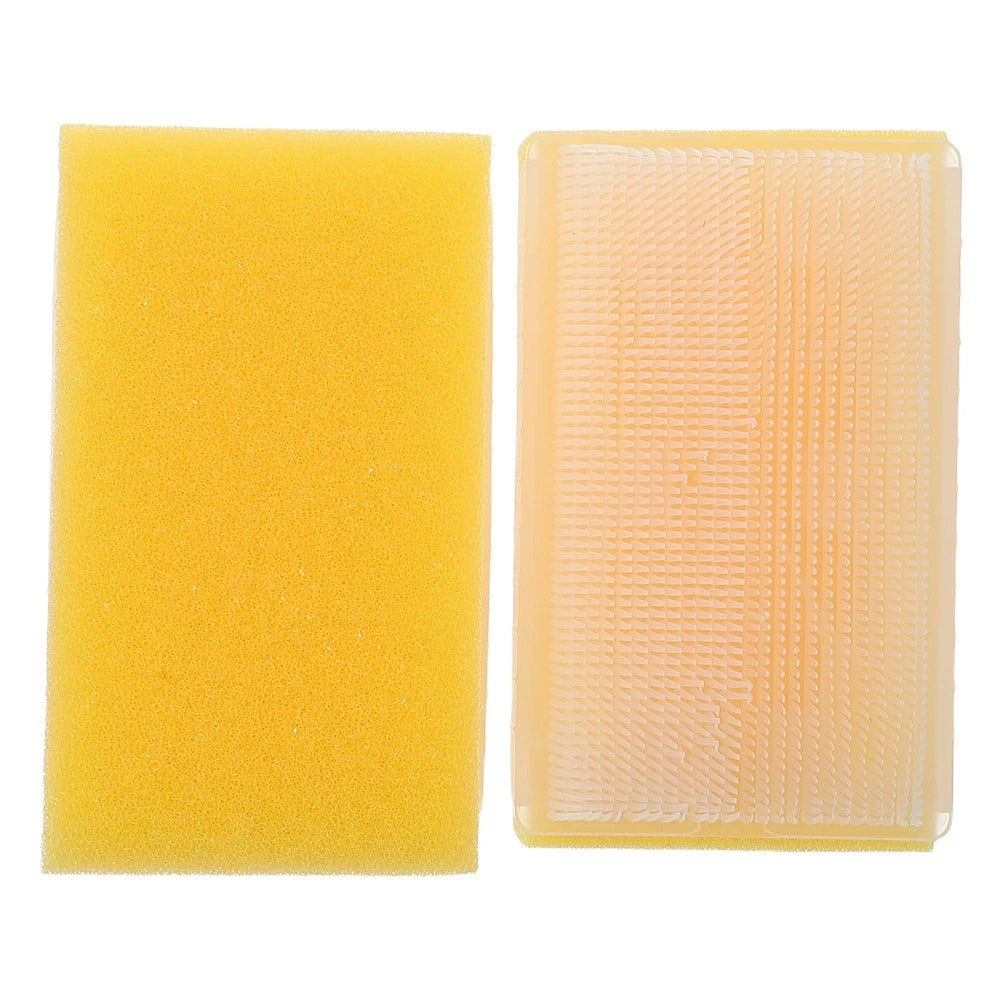 2 Pcs Sensory Training Device Newborn Toddler Baby Bath Scrubber Scalp Brush