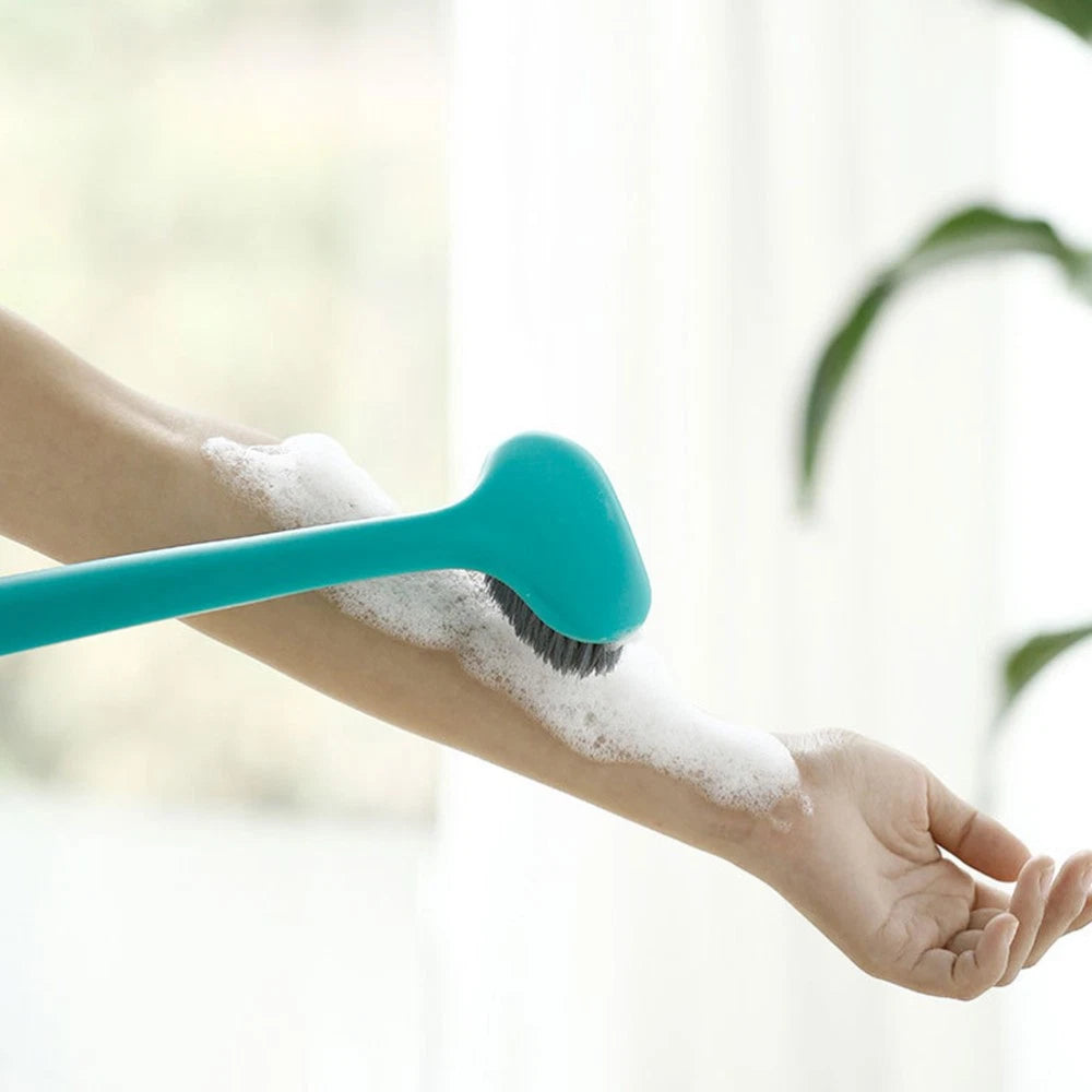 Long Handle Bath Accessories Body Scrubber Brushes for Shower
