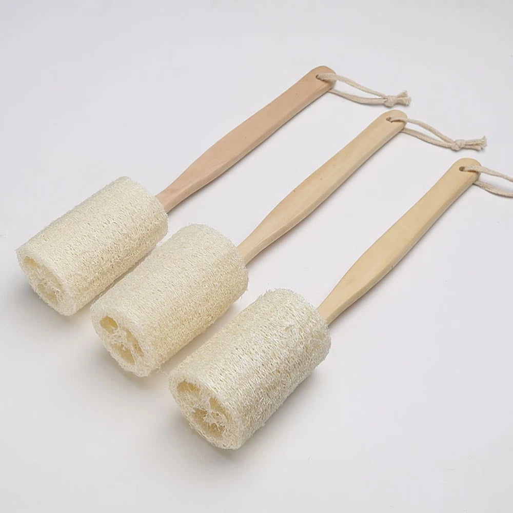 2Pcs Long Handle Back Scrub Brush for Bathing Shower Exfoliating Skin Care