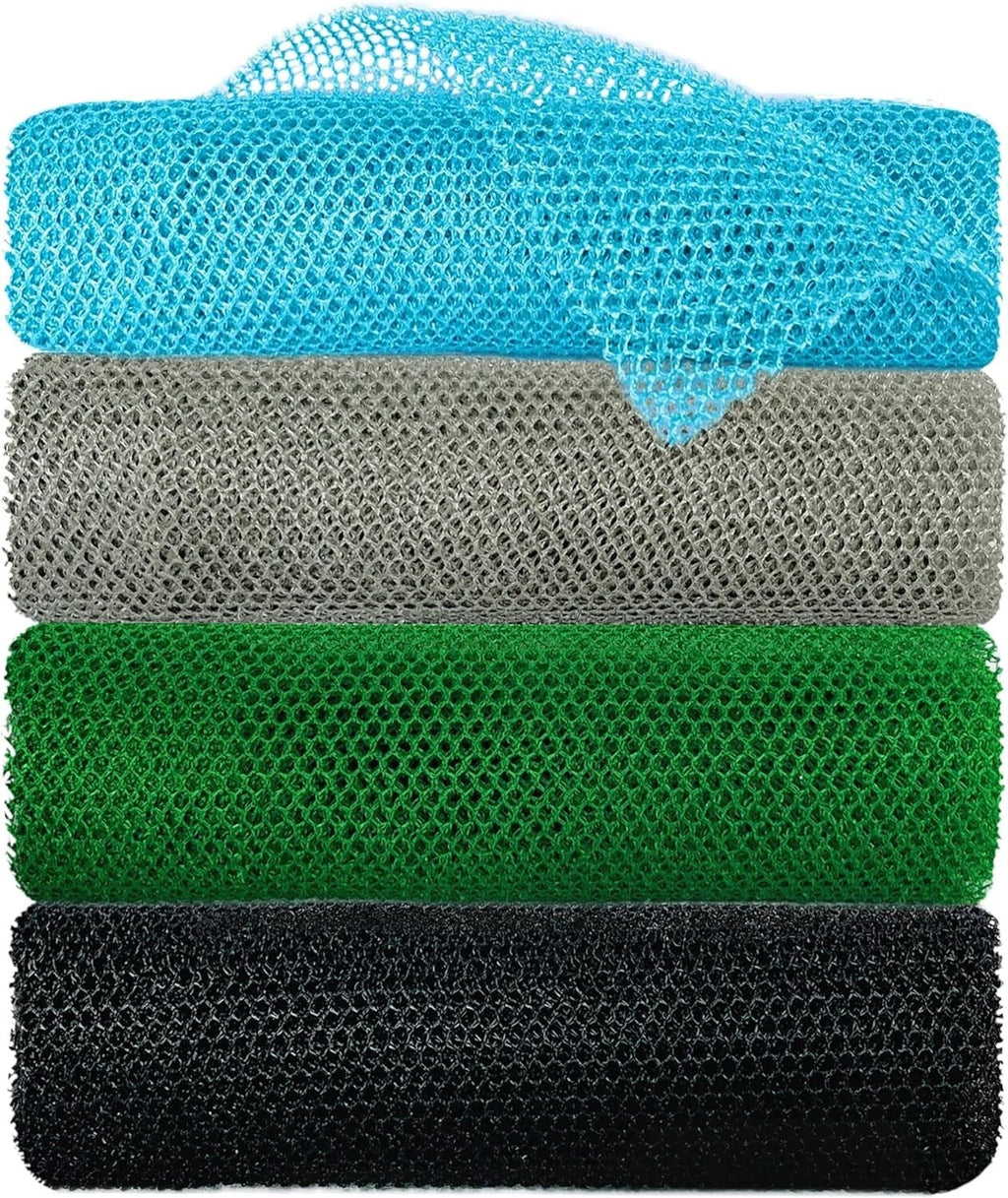 High Quality African Net Washcloth - Durable Nylon Material - Machine Washable