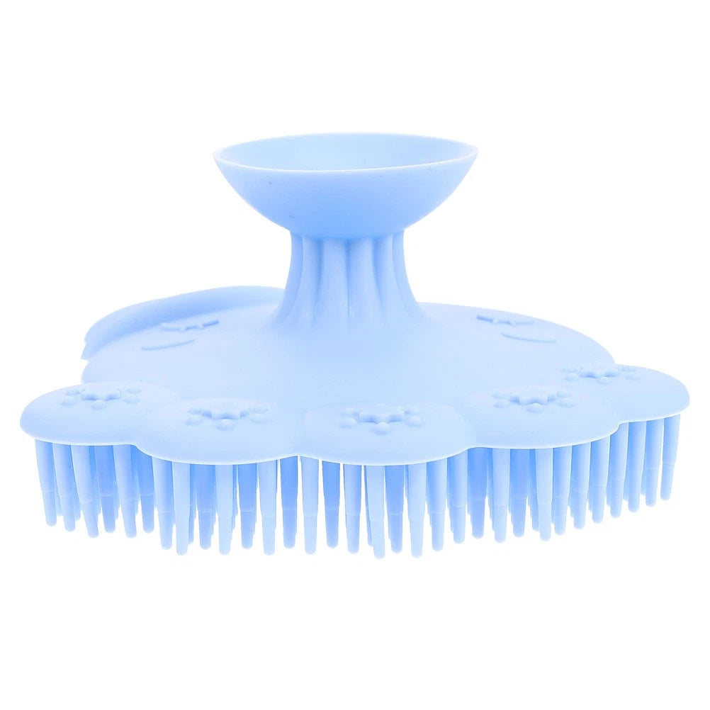 Lovely Silicone Baby Bath Brush Infant Shower Scrubber Baby Shower Brush