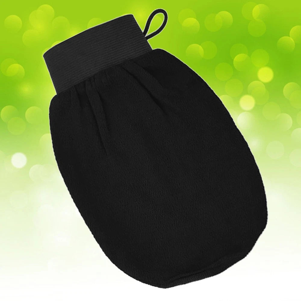 Bath Mitt Loofah Back Massager Exfoliating Gloves for Body Wash Shower Mitten
