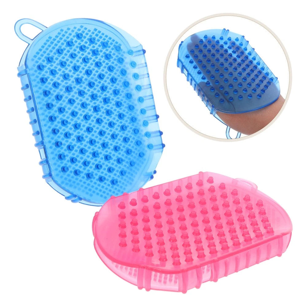 2 Pcs Massage Brush Man Body Exfoliator Bath Brushes for Shower Back Scrubber