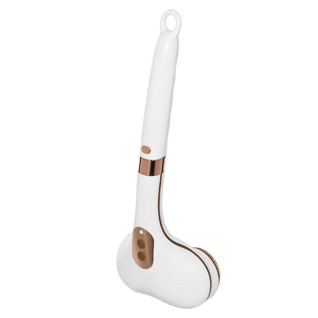 Electric Bath Brush Rotation Electric Spin Double Head Scrubber Body Bath Brush