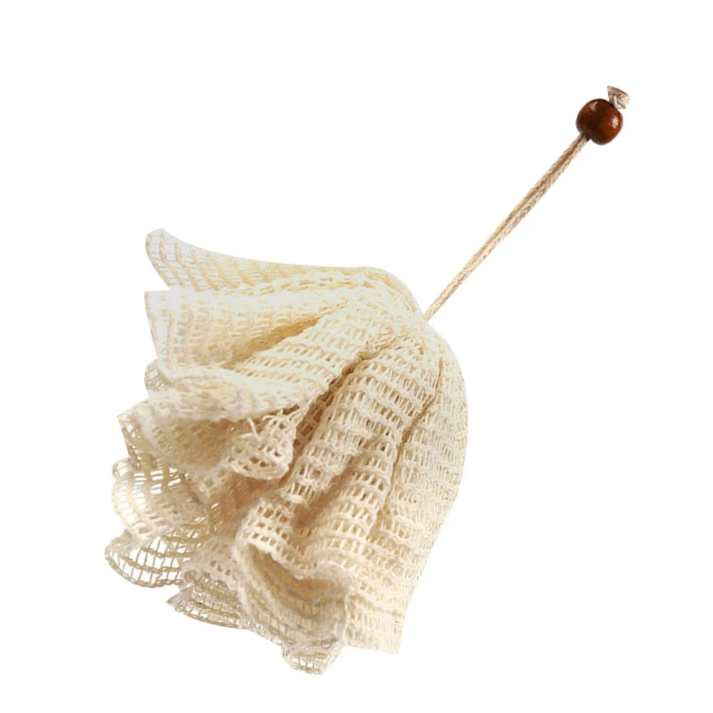 Bath Flower Towel Back Scrubber for Shower Exfoliating Mesh Ball