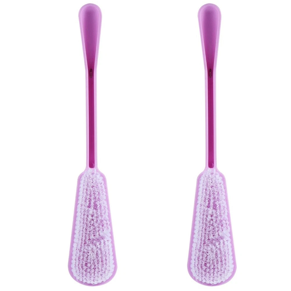 2 PCS Back Scrub Brush Cleaning for Body Care Bathroom