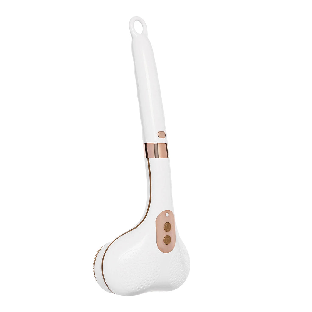 Electric Bath Brush Rotation Electric Spin Double Head Scrubber Body Bath Brush