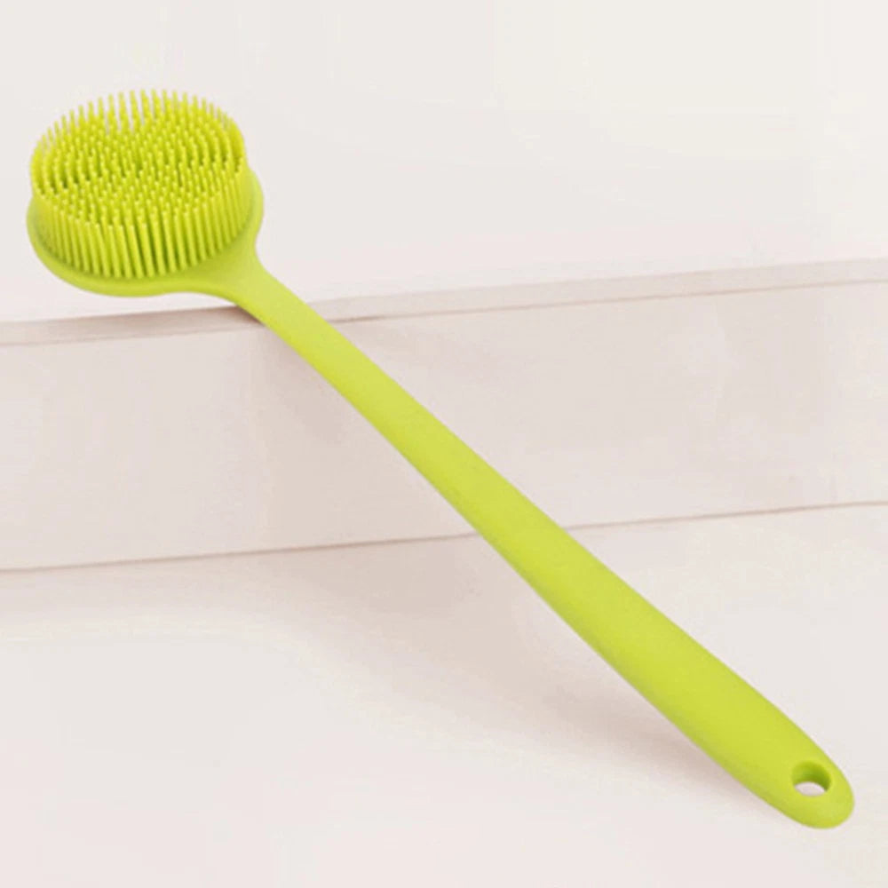 Bath Brush Body Scrubber Exfoliator Silicone Shower Man Back for