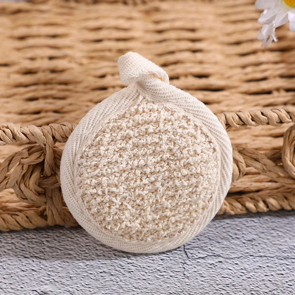 2 Pcs Bath Towel Scrubber for Cleaning Body Exfoliator Scrubbing Cloth
