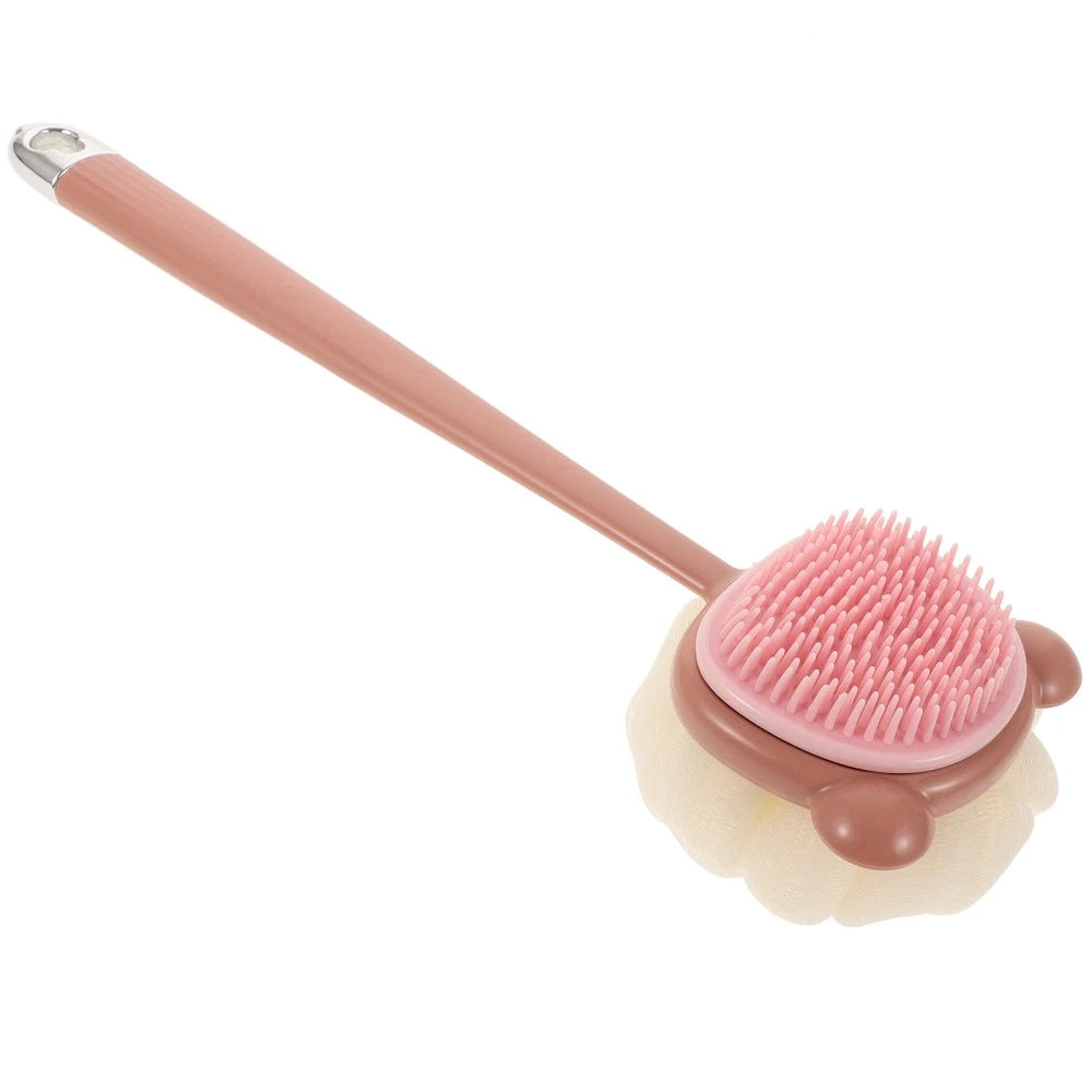 Bath Brush Dad Exfoliating Body Scrubber Shower Bathroom Scrubbing