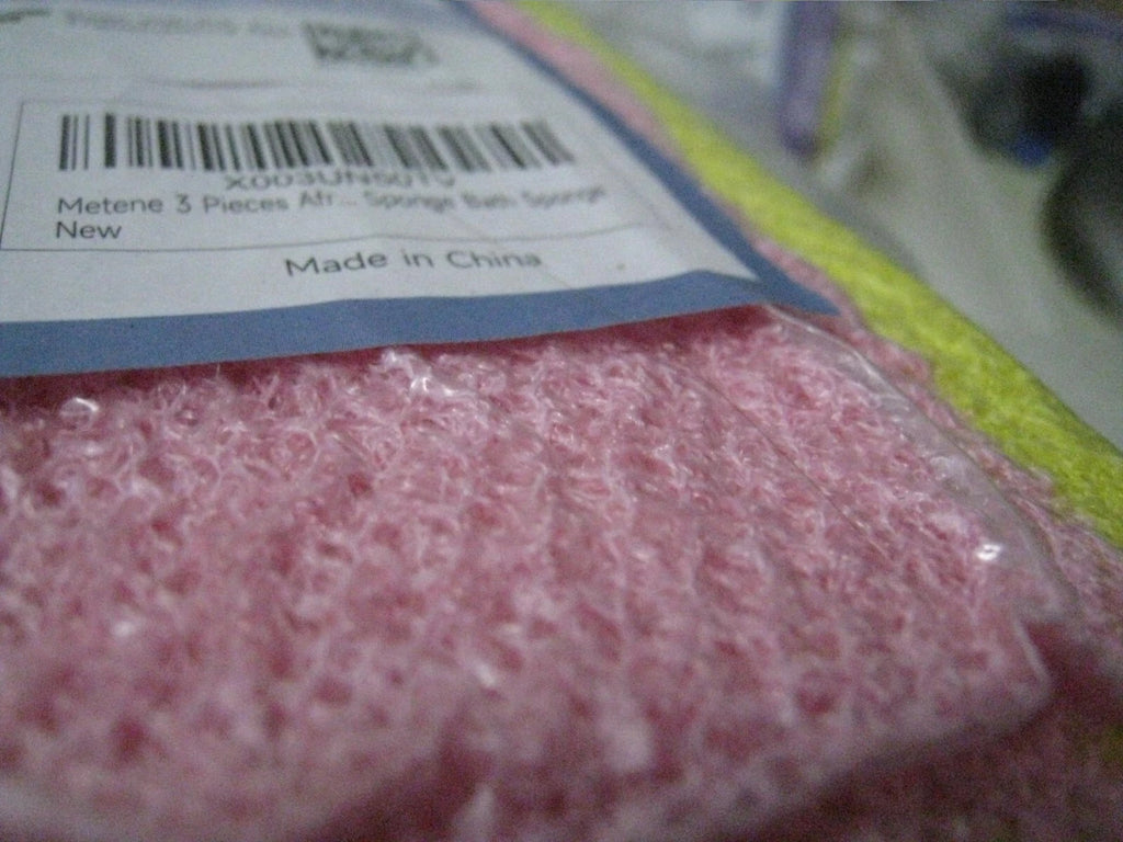 Metene African Net Sponge 5 NEW packs of 3 (11x31 in.) vacuum sealed GREAT GIFTS