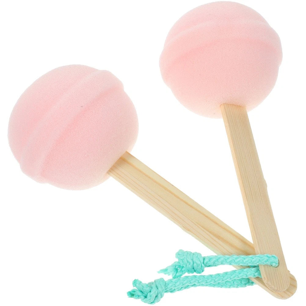 2 Pcs Bath Sponge Toddler Baby Shower Brush for Cleaning Body Scrubber