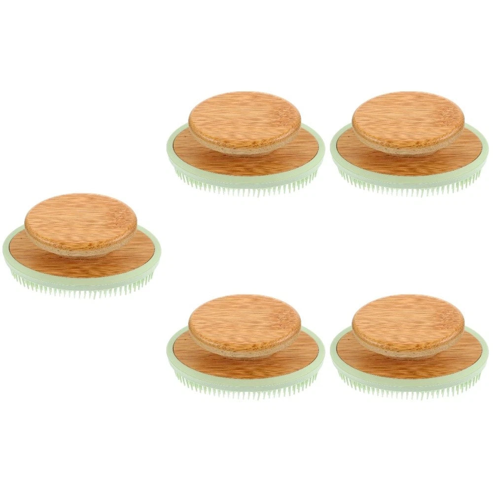 Bath Brush Silicone Body Scrubber Exfoliating Back for Shower Skin