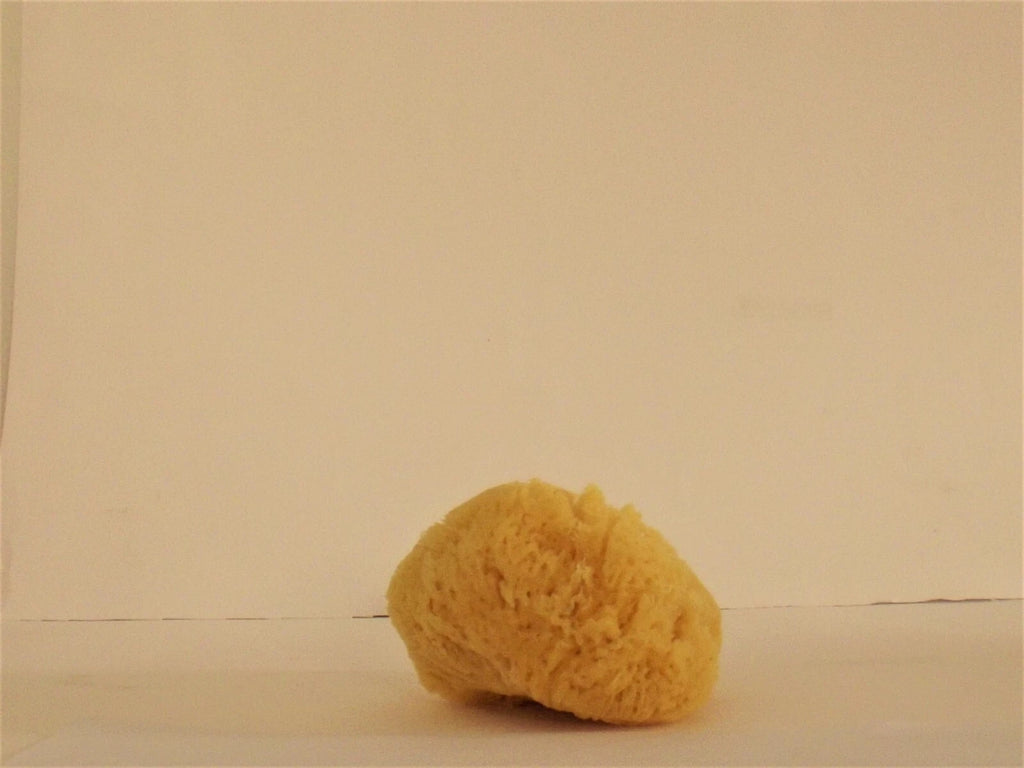 100% Natural Grass Sponge A Class from Greek Seas, Yellow Colour