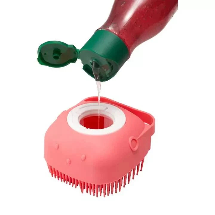 Oriflame 3-in-1 Bath Brush Silicone Body Scrubber  Clean Massage Scrub Soft Skin