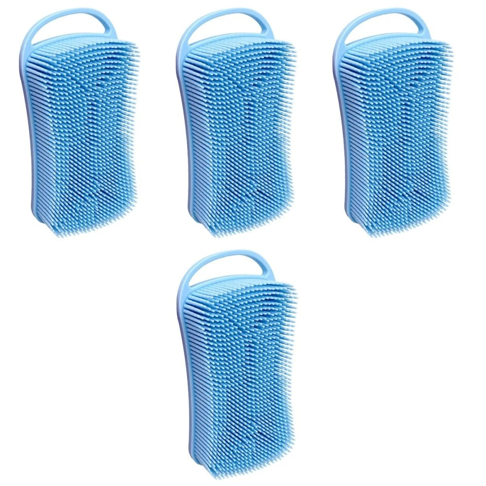 Silicone Bath Brush Baby Man Body Shower Scrubber for Nourishing
