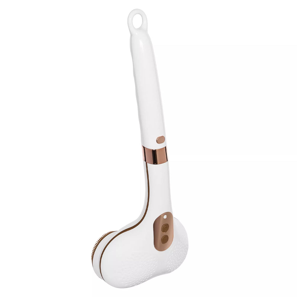 Electric Bath Brush Rotation Electric Spin Double Head Scrubber Body Bath Brush