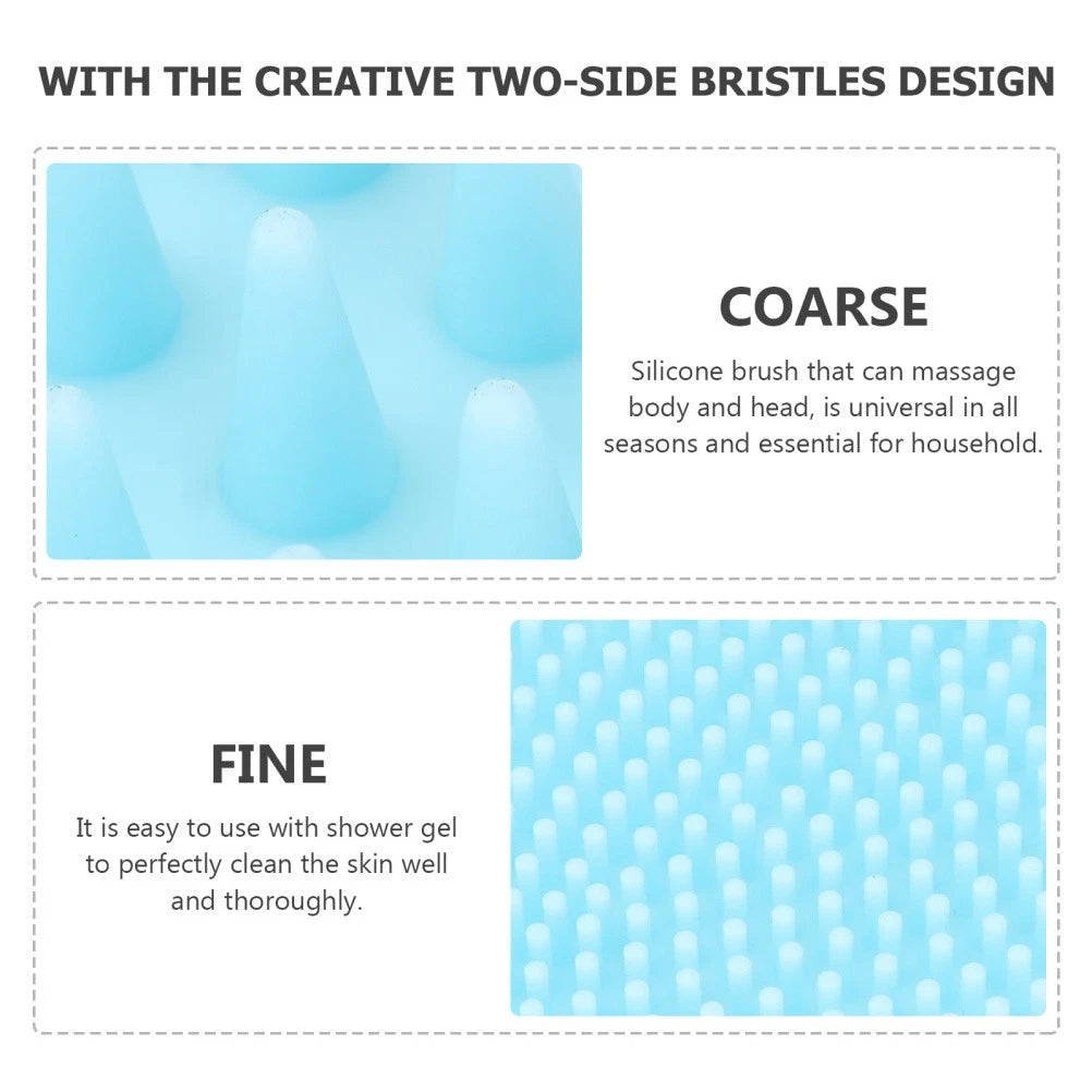 Fish-shaped Bath Brush Child Baby Cleansing Shower Scrubber for Body Practical