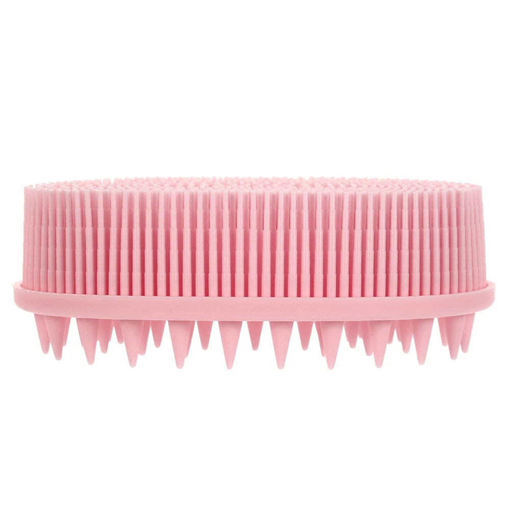 Set of 4 Silicone Bath Brush Child Shampoo Shower Scrubber