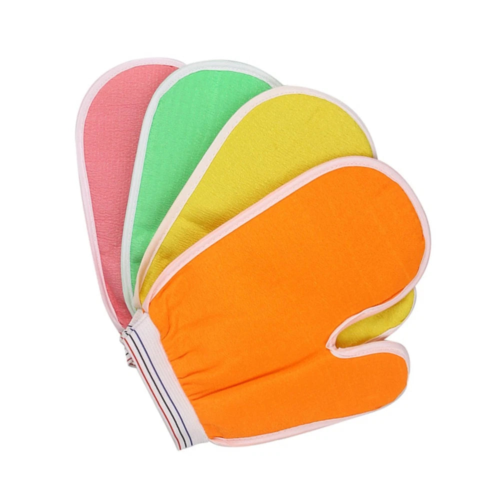 Bath Shower Sponge Scrubber Exfoliating Shower Mitts Body Cleaning Glove