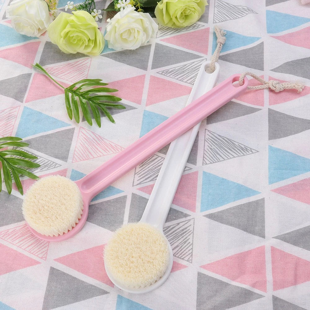 Bath Brush Body Scrubbers Exfoliating Back Long Handle Shower Sponge