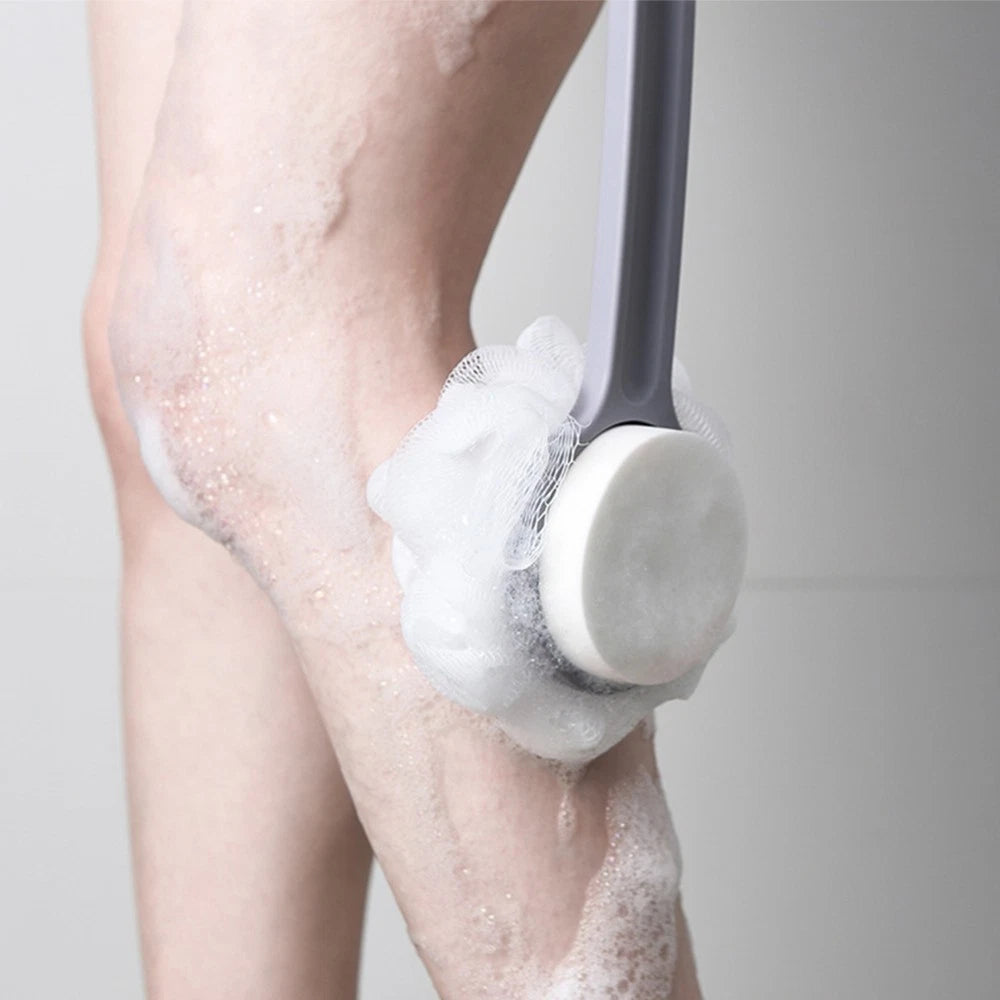 Bath Ball Brush Child Shower Scrubber for Body Exfoliating Back with Handles