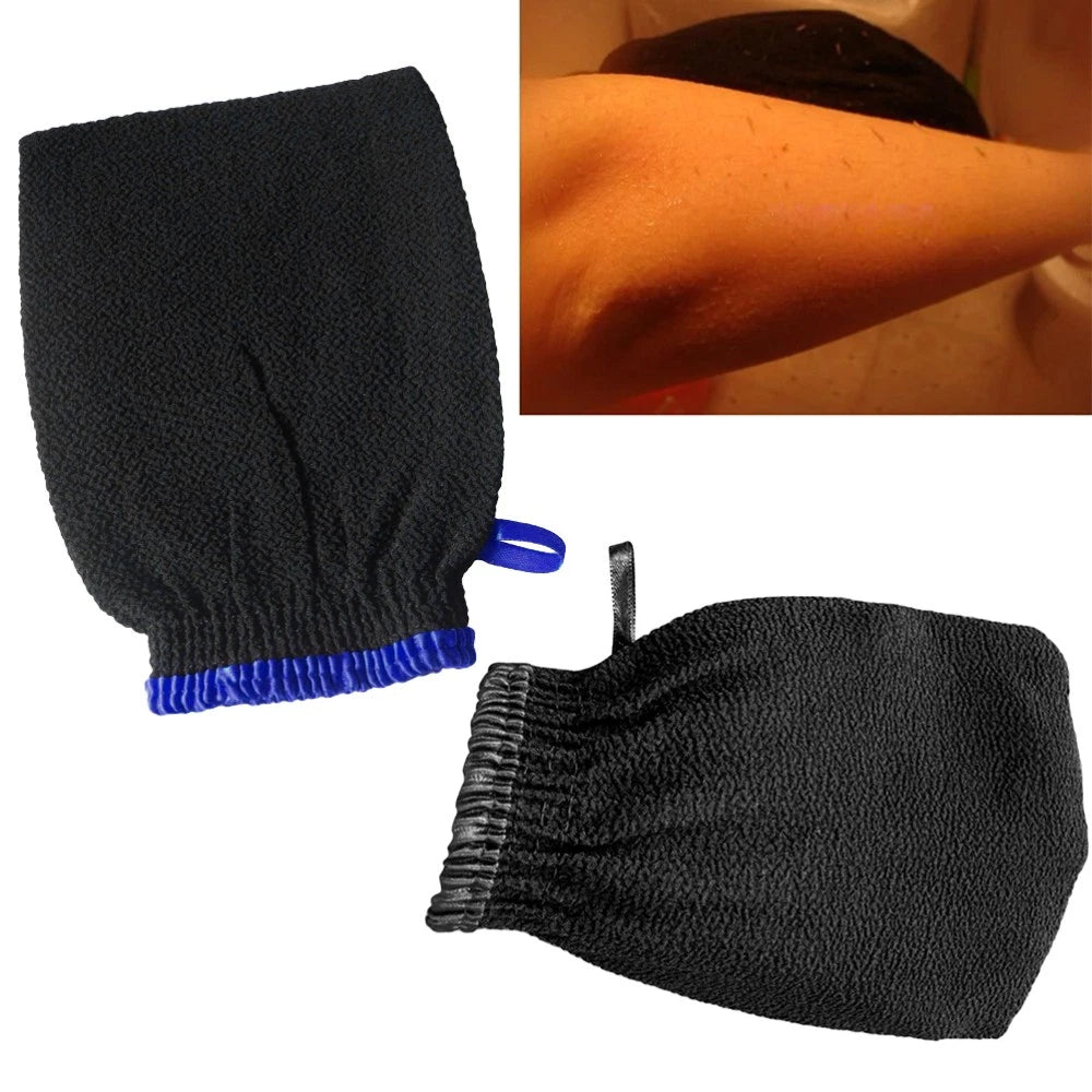 2pcs Bath Glove Exfoliating Bath Glove Scrubber Body Brush Glove Body Scrubber